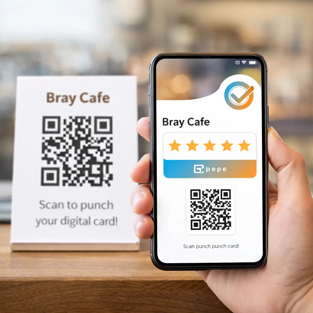 EU-hosted loyalty card alternative to Loopy Loyalty displayed on phone browser